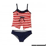 Azul Swimwear Girls In The Navy Open Tankini Multi B01F652KH4